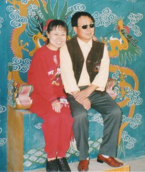 Sissi mit Ihrem Vater, Herrn Xu